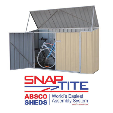 Absco Bike Shed 2.26x.78 | Classic Cream - Shed City